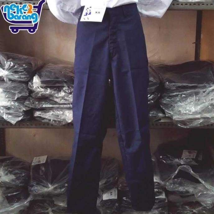 || AISYAH / Celana Panjang Biru SMP Seragam Sekolah SMP Celana SMP Biru ||~~~