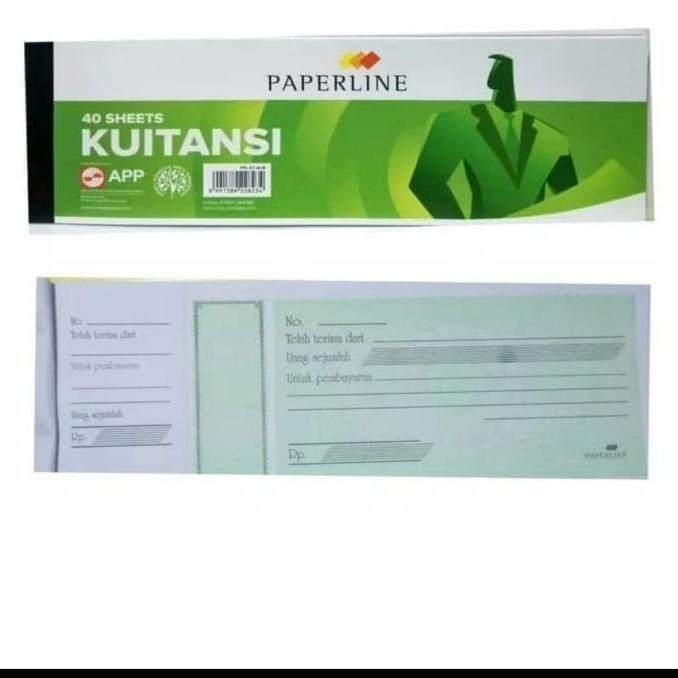 

Promo!! Buku Kwitansi Paperline Tanggung Per Pack 10 Buku