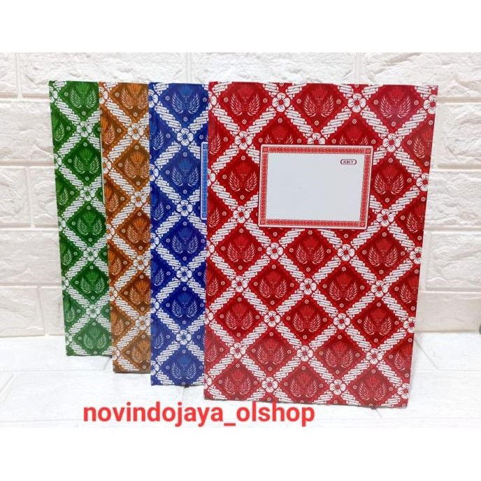 

Diskon!! Buku Hard Cover Folio Kiky 200 Lembar / Buku Akuntansi Besar