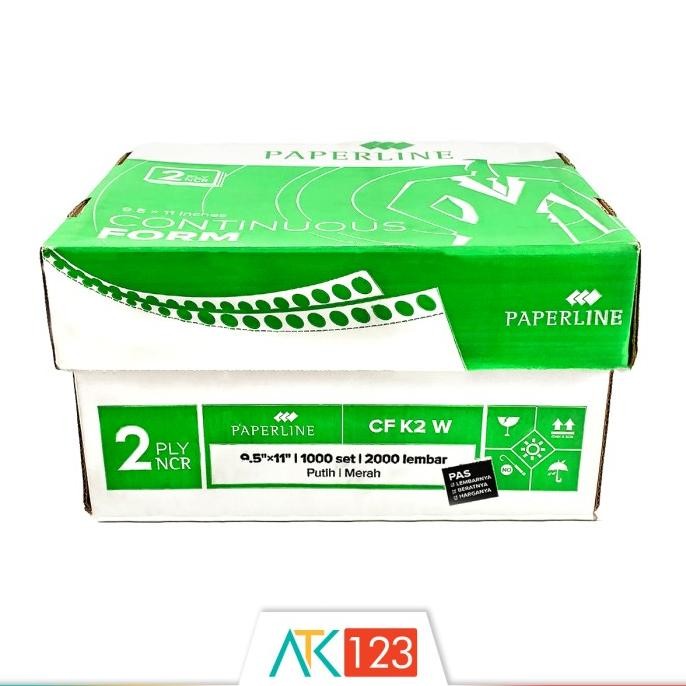 

TERLARIS - Continuous Form Paperline 2 Ply Warna 9 1/2 x 11 in (K2 W)