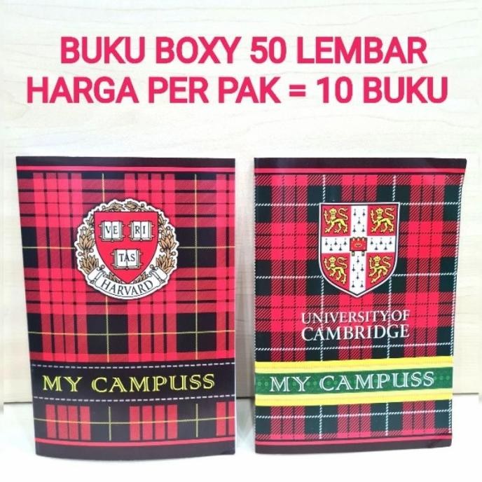 

Diskon!! Buku Boxy 50 Lembar Isi 10 Buku Random