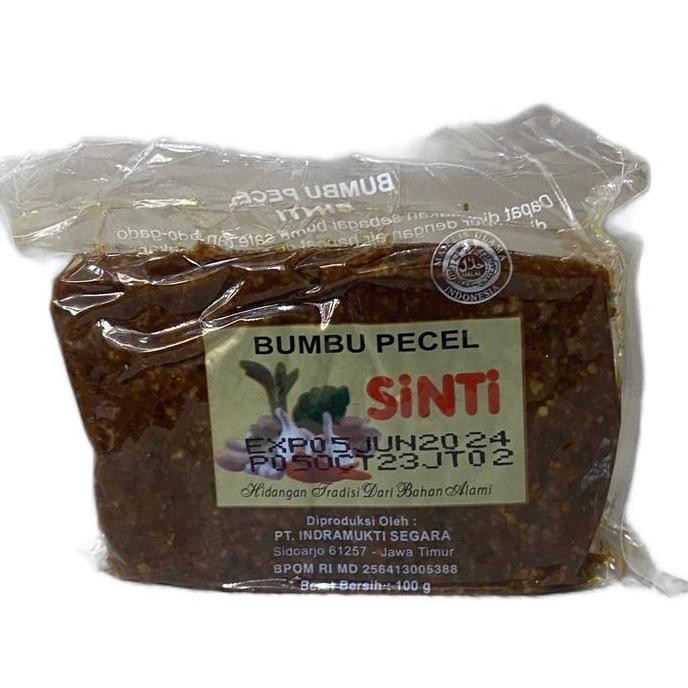 

12 Pcs Bumbu Pecel SINTI 100gr bumbu sate gado gado bumbu kacang tanah instant W88