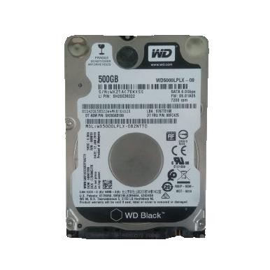 hardisk laptop 500gb wd black garansi 1 thn