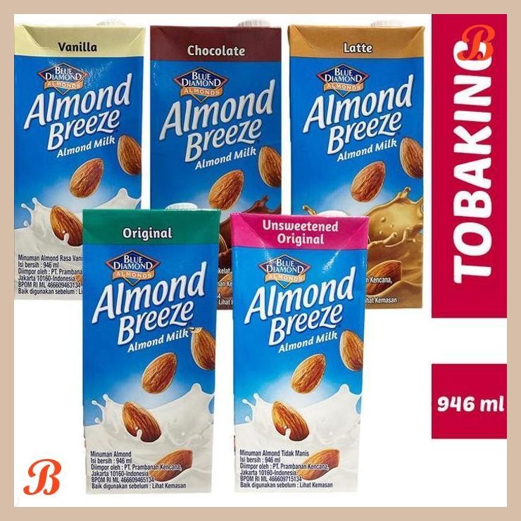 

| RMP | ALMOND BREEZE BLUE DIAMOND 946ML ALMOND MILK VANILLA CHOCOLATE LATTE
