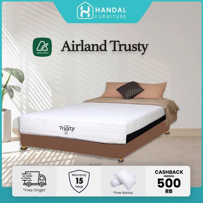 Murah Airland Kasur Springbed Orthopedic Trusty All Variant
