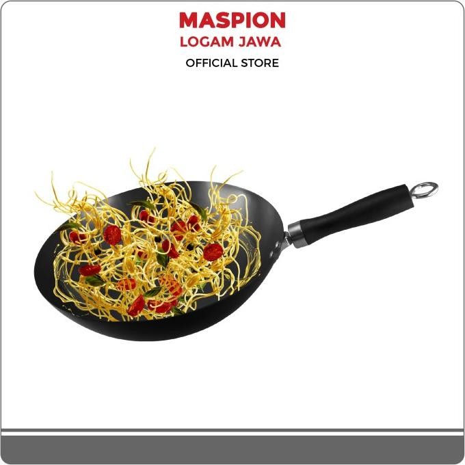 Murah Maspion Maslon Wajan Anti Lengket Basic Classic Wok 30 Cm