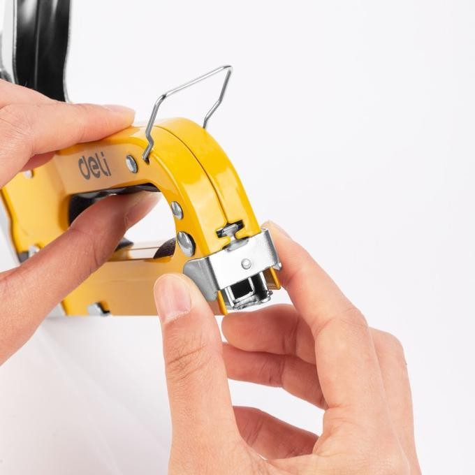 

SPECIAL Deli Staple Gun Sets 5 Pcs 3 In 1 / Stapler Staples Tembak EDL238105 ni-22