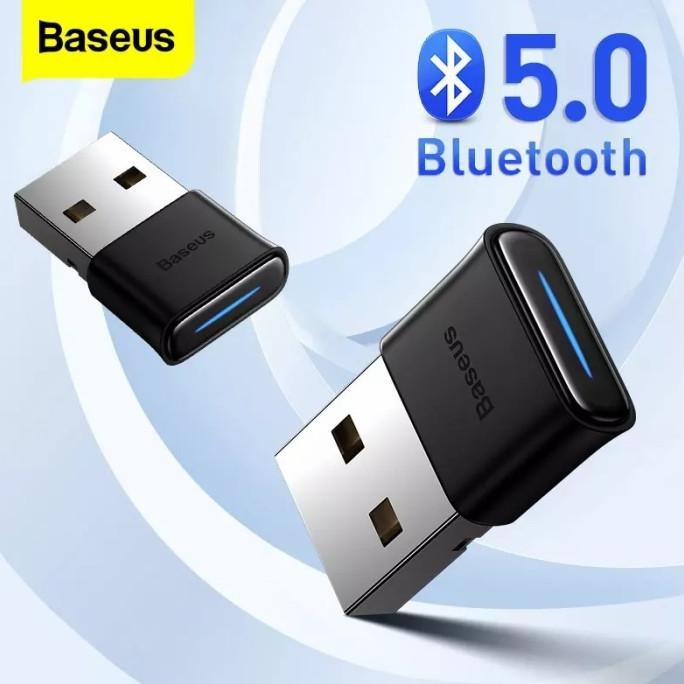 BEBAS ONGKIR - Baseus Bluetooth 5.0 Dongle Wireless Adpater