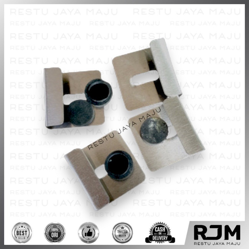 ASAHI Klem kaca jepit penjepit cermin wastafel rak rj