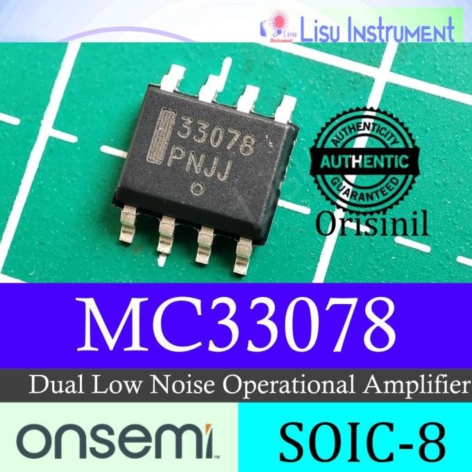 Murah ORIGINAL MC33078 MC33078 Low Noise Dual/Quad OpAmp SOIC-14 ON Semi lisu992 dijamin