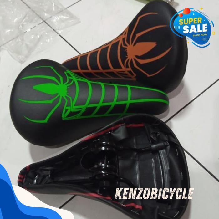 SADEL SEPEDA ANAK ANAK UKURAN 12" ATAU 16 INCH MODEL SPIDERMAN SADDLE GRATIS ONGKIR