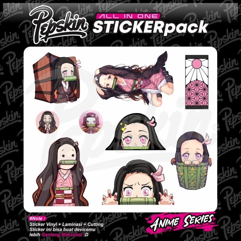 

*PromoTerjangkau* Pack All In One Demon Slayer Ds 02 Garskin Wrap Stiker Premium / X Casing Case COD