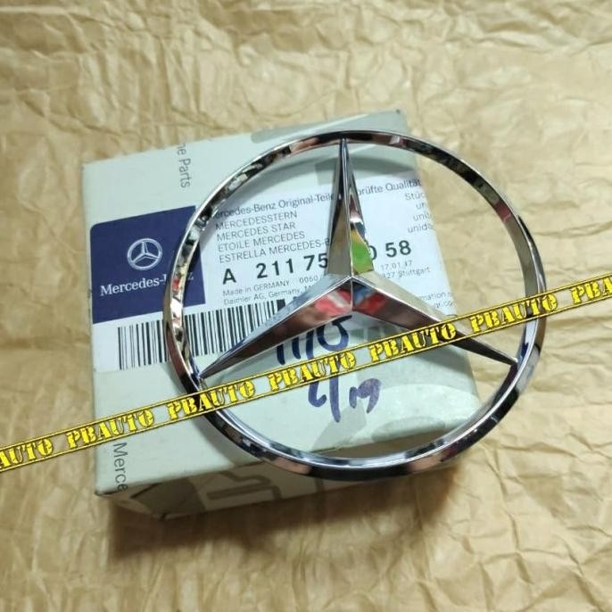 LOGO BINTANG BAGASI W211 ORIGINAL / EMBLEM BAGASI MERCY BEST SELLER