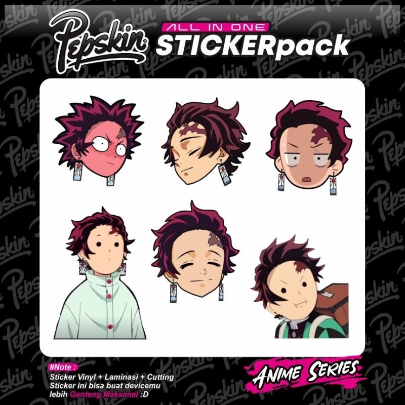 

*PromoTerjangkau* Pack All In One Demon Slayer Ds 04 Garskin Wrap Stiker Premium / X Casing Case COD