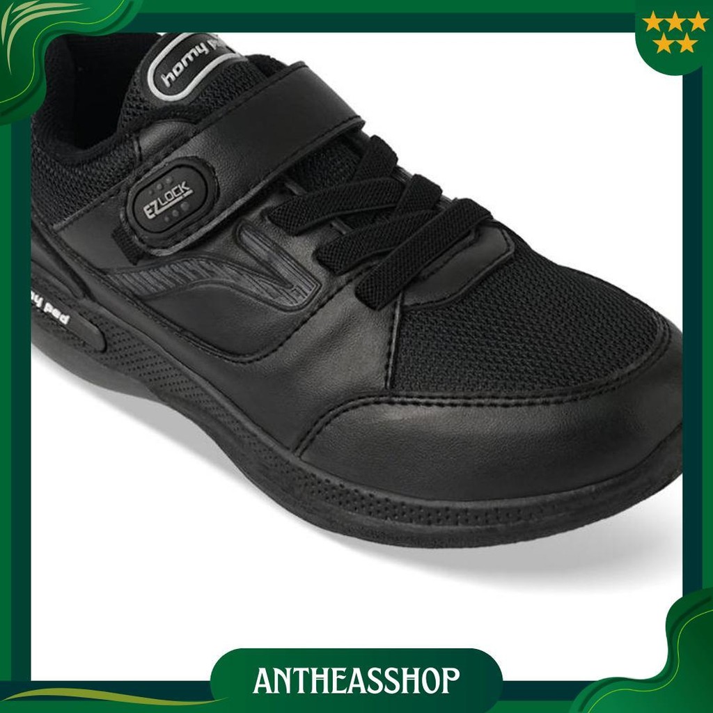 Sepatu Sekolah Anak Sd Hitam Polos Hitam Putih Homyped Original Terbaru Dan Terlaris Top Edisi Berku