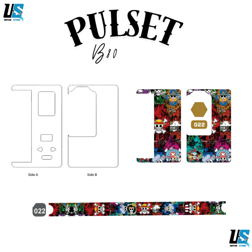 

*PromoTerjangkau* Stiker Set Ukuran B80 Banyak Dan Bacdorr Transfaran 22 Garskin Wrap Stiker Premium / X Casing Case COD