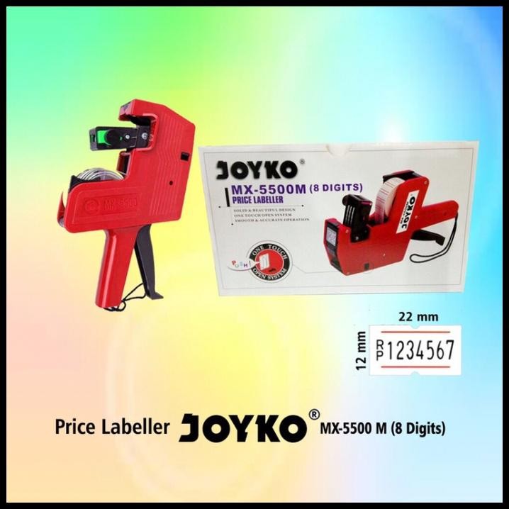 

Mesin Label Harga Joyko Mx-5500M 1 Baris Original