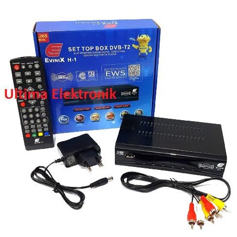 Set top box Evinix H1 New DVB T2 DVB C