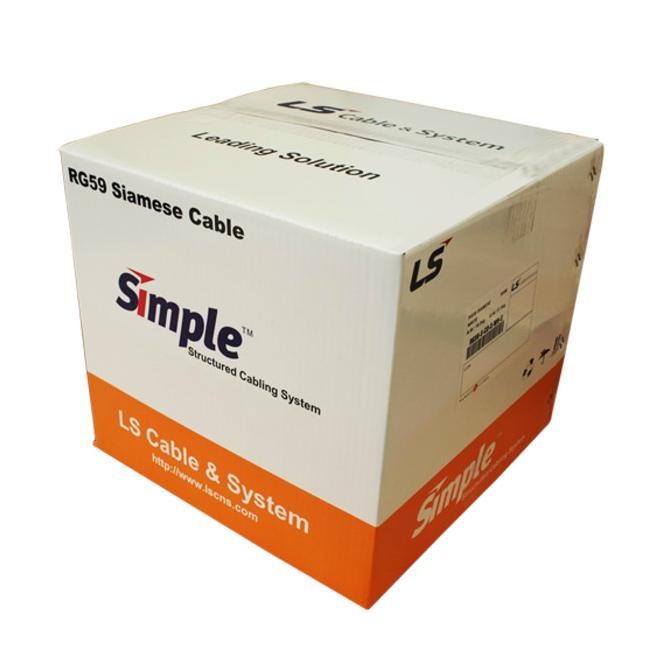 Sale Cable Rg59 Power Ls / Lg Kabel Coaxial Cctv 1 Roll 300M