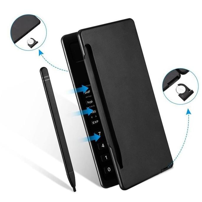 

KALKULATOR LIPAT CALCULATOR ILMIAH SCIENTIFIC E-WRITER LCD NOTE PEN S9 BIRU BUKU