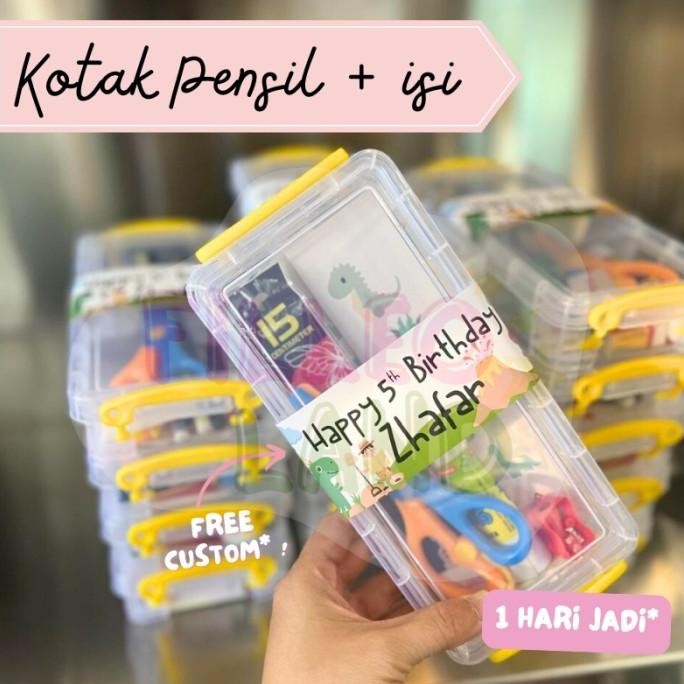 

Promo!! Paket Alat Tulis Sekolah Set Lengkap Stationery Package Souvenir Ulang Tahun Anak Custom Goodie Bag Hampers Peralatan Menulis