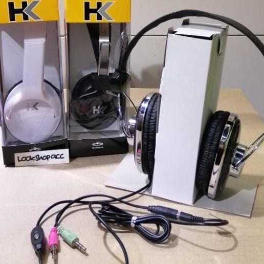 Headphone H5Bro Tereo Etreme Ba Headphone Crofon Abel Ja 3.5M