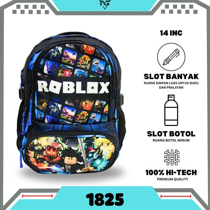 Laris Tas Anak Laki Laki Tk-Paud High Quality Ransel Anak Karakter Roblox