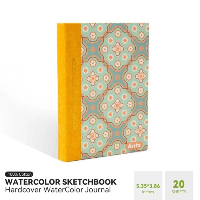

Arrtx Watercolor Journal Sketchbook Hardcover 98x136mm