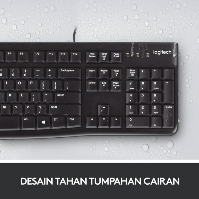 Logitech Keyboard Usb K120 - 100% Original