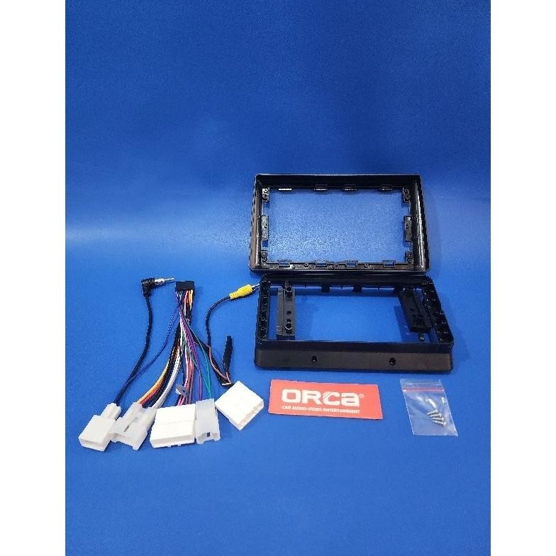 Frame Head Unit Tv Mobil Android 9 Inch Mobil Calya Sigra Merek Orca