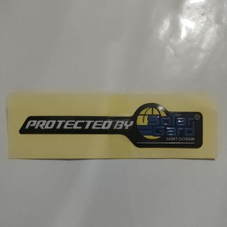 Stiker Kaca Film I'M V-Kool, Protected By Solar Gard & Ll Umar Window Film ( Original)