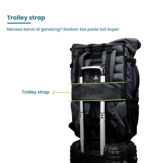 Murah Torch Tas Ransel - Travel Backpack Anti Air Fujisawa
