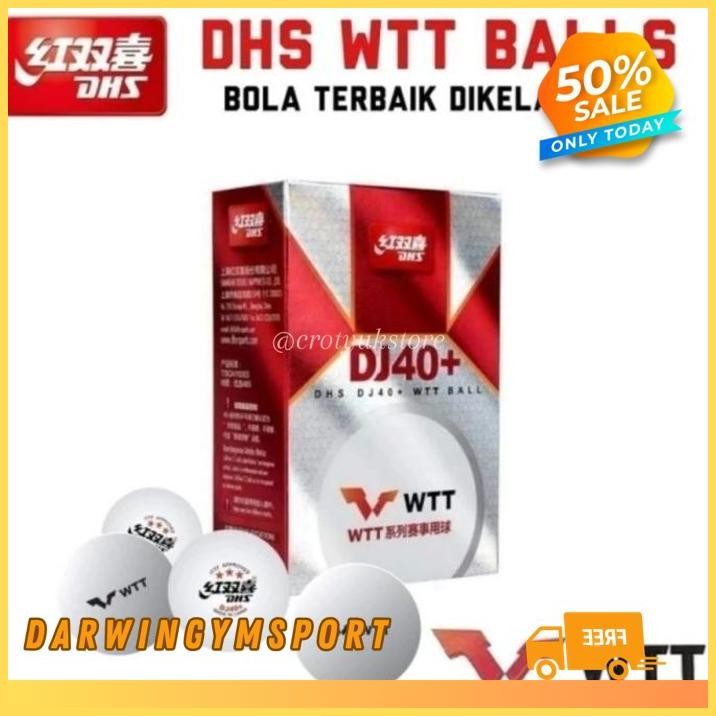 BOLA PINGPONG TENIS MEJA NITTAKU ORIGINAL ISI 3 PUTIH / KUNING BEST SELLER