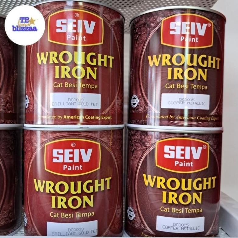 Ftalit Silver 998 Ftalit 998 Silver Perak Cat Minyak Kayu Besi 1Kg Seiv Wrought Iron Gold 009 Copper