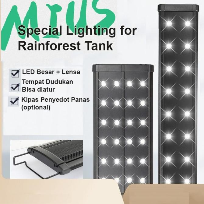 Grosir Mius Lampu Led Rainforest Aquarium Paludarium Terarium Aquascape