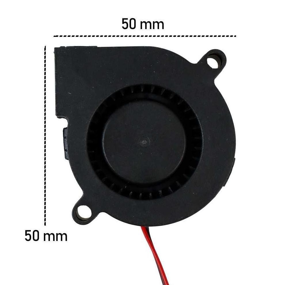 Kipas 5Cm 5 Cm Keong Pendingin 12 V Dc 12V Cooling Fan Mini Blower