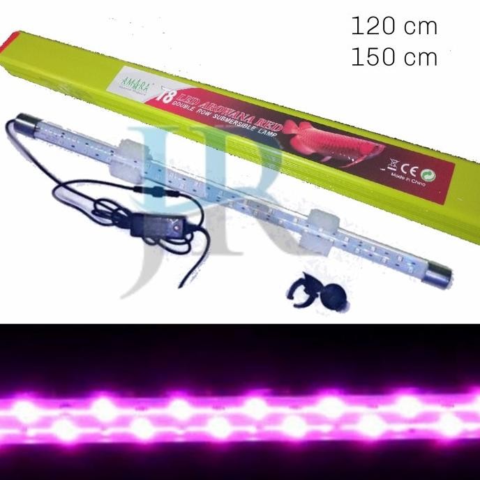 Grosir Lampu Tanning Arwana Louhan Led Celup T8 Amara 120 150 Cm