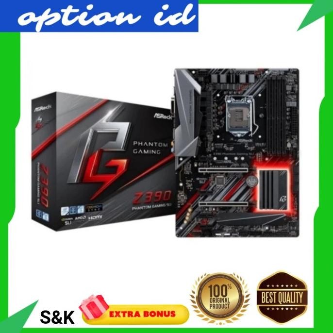 Motherboard INTEL ASRock Z390 Phantom Gaming SLI | LGA 1151 DDR4