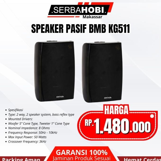 populer] Speaker BMB KG511 / Speaker Pasif BMB KG511
