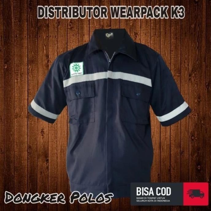 Baju Wearpack Atasan Wearpack Safety Lengan Pendek New Stok