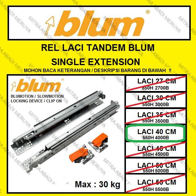 REL TANDEM BLUM 40 CM SINGLE EXTENSION REL LACI BLUM REL BLUM