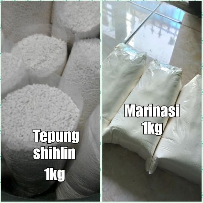 

=+=+=+] Paket tepung chicken pok/ayam pok (tepung shihlin + marinasi)