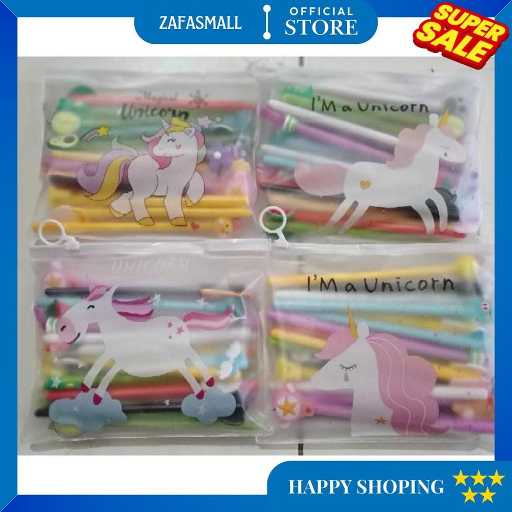 

20 Pcs Pulpen Tinta Berkarakter (Free Pouch) D Cod