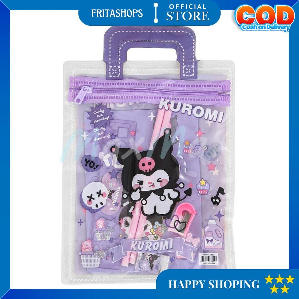 

Lucu Karakter Set Perlengkapan Stationery Set Alat Tulis Anak Sekolah Alat Tulis Pensil Sanrio Kotak Pensil Anak Set Stationery Sanrio D Best Seller