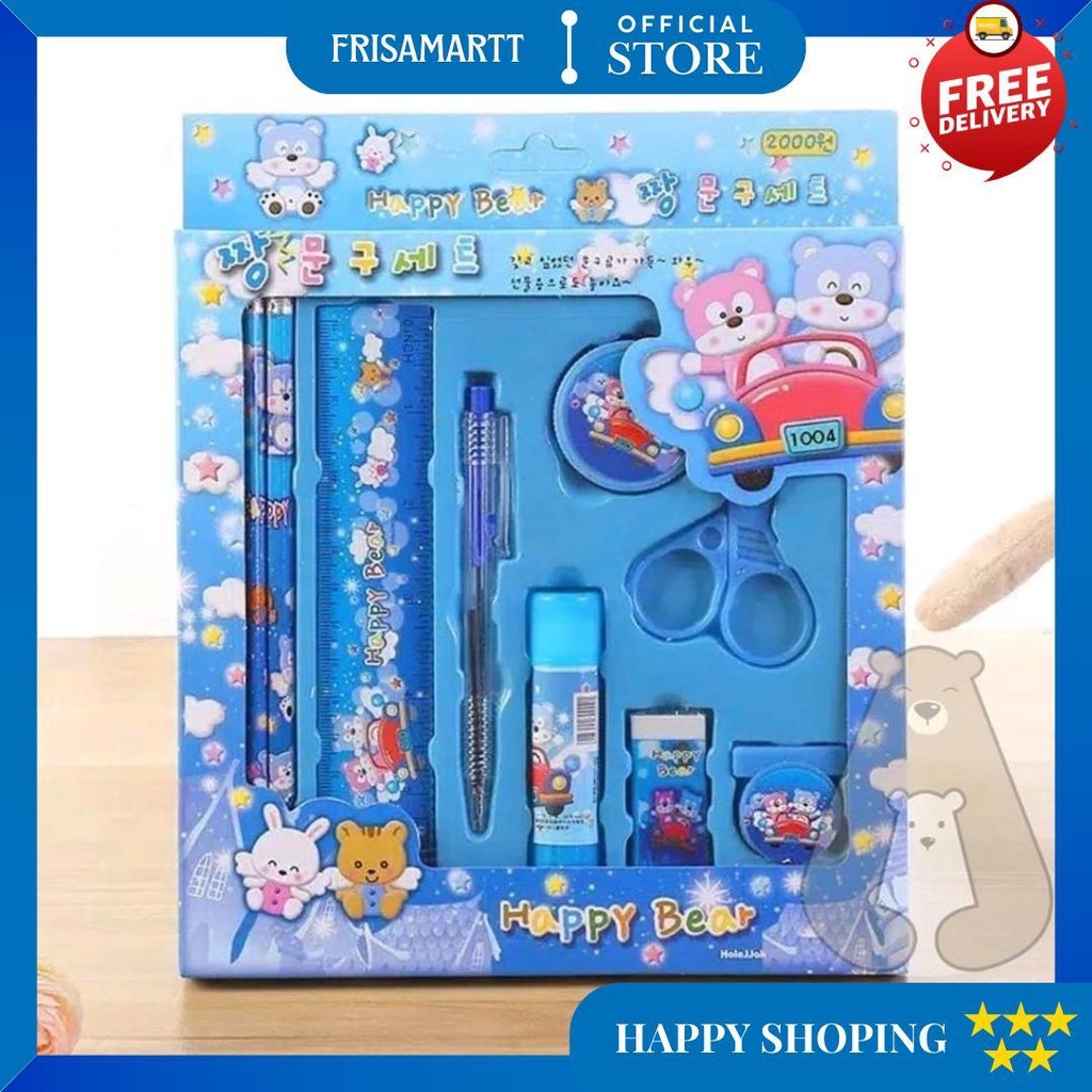 

Pensil Set 10 In 1 Alat Tulis Sekolah Anak Karakter Lucu Stationery Set D Cod