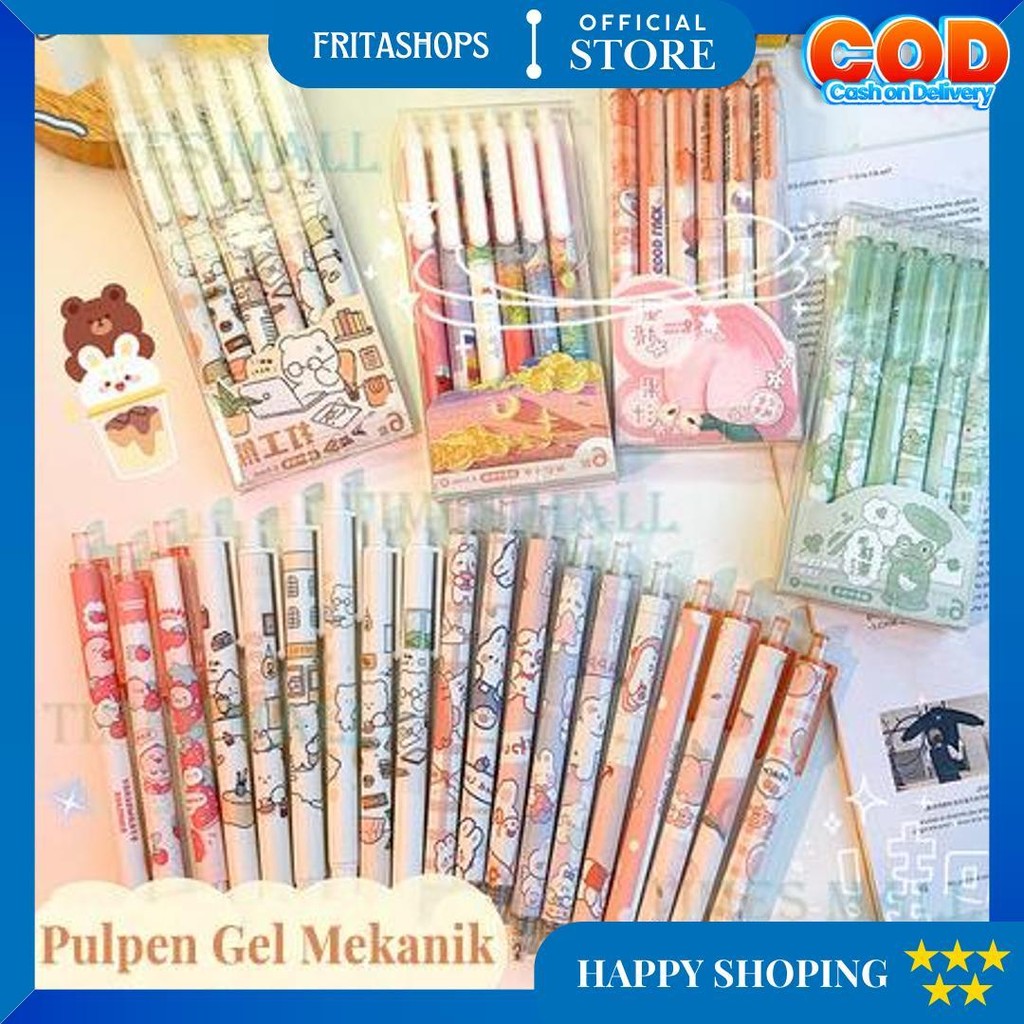 

Set 6 Pcs Pulpen Gel Mekanik Motif Karakter /Ballpoint Mekanik Pulpen Set Isi 6 Pcs/Pulpen Gel Mekanik Lucu Karakter/Set Kartun Lucu Gel Pen 6/Lucu Motif Karaktertekan Gel Pena D Terlaris