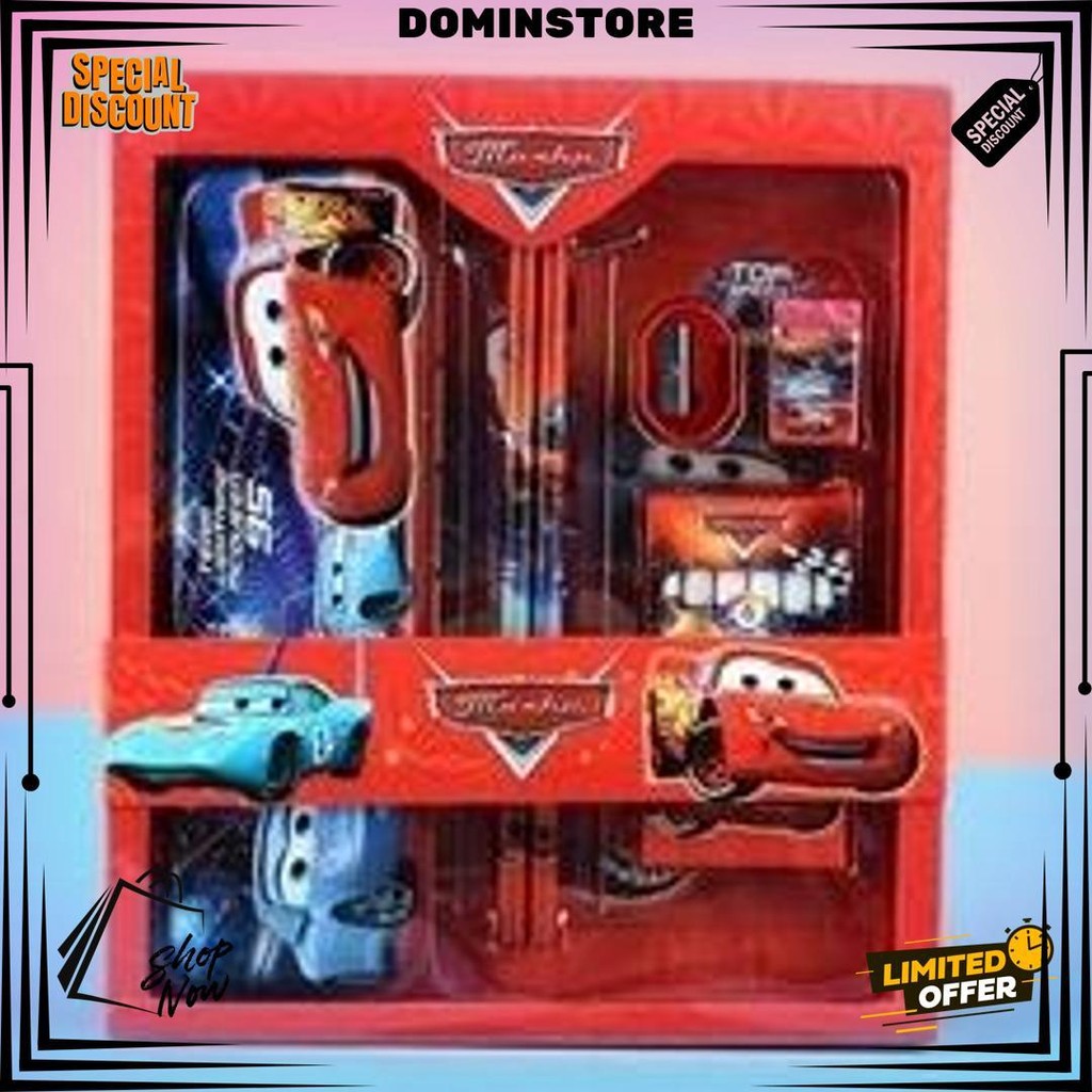 

Set Alat Tulis Sekolah Karakter Cars D Terlaris