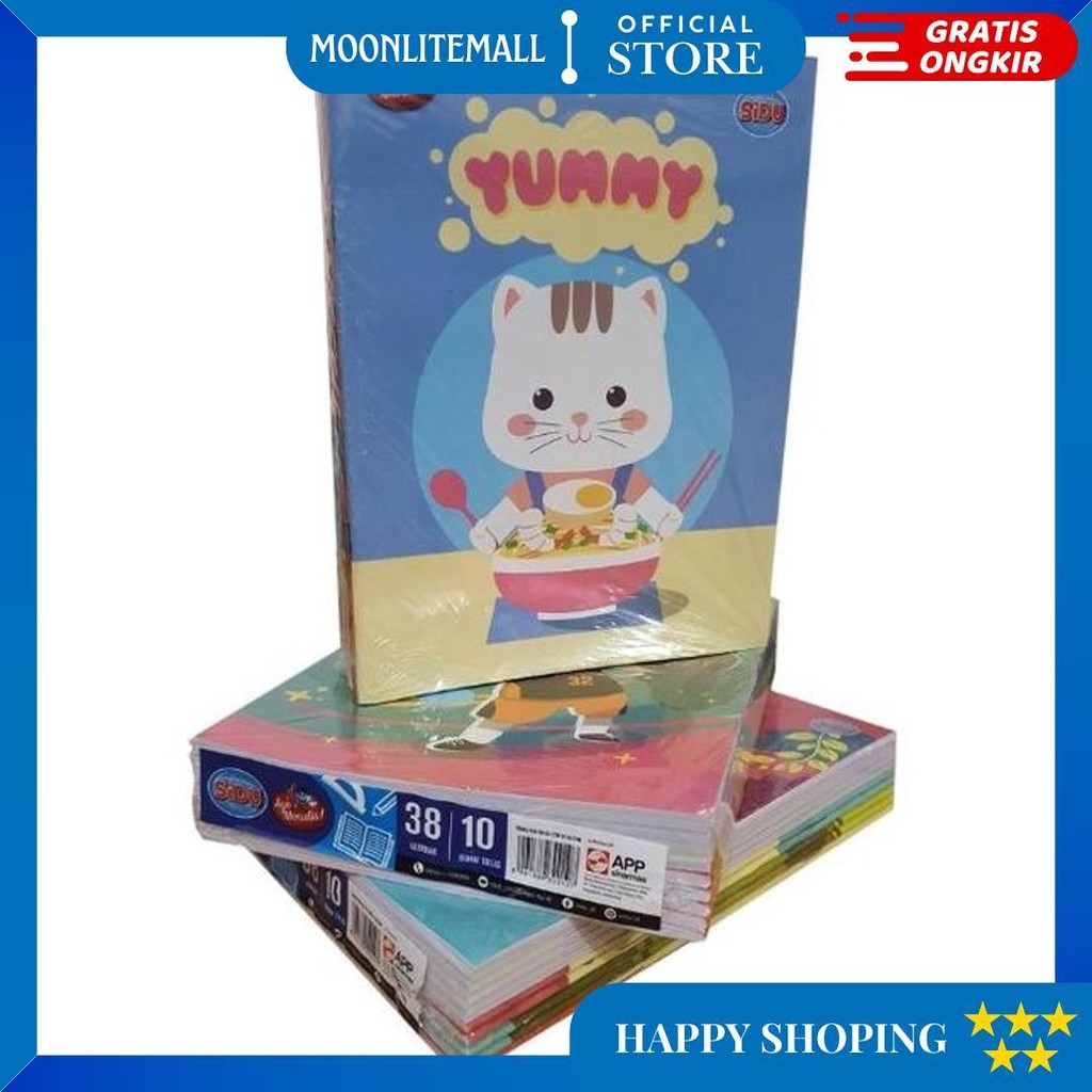 

(10Pc) Buku Tulis Sidu 38 Lbr / Buku Sekolah Anak Sinar Dunia D Sale