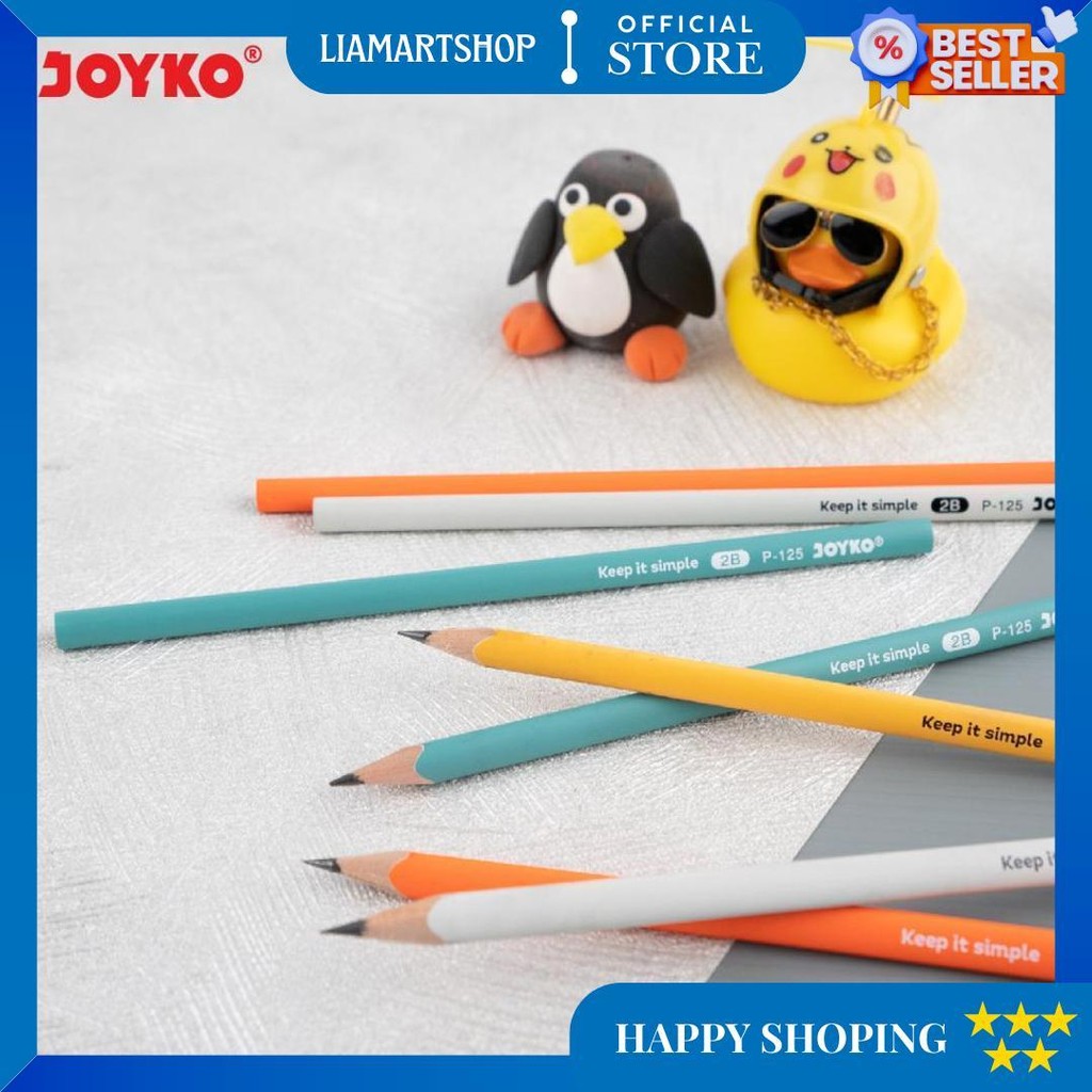 

Murmure I Pensil Pencil Joyko P-125 1 Box Isi 12 D Promo 4.4