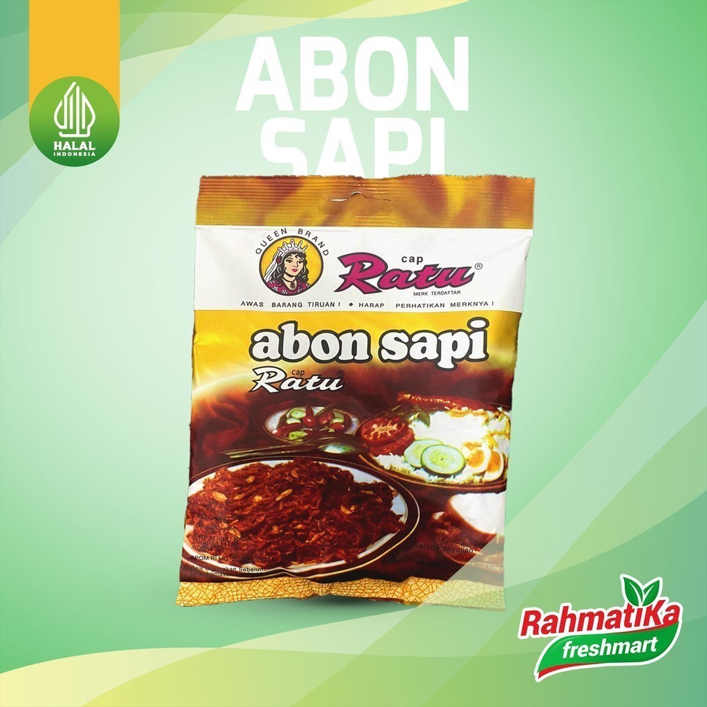 Abon Sapi Cap Ratu / Abon  Sapi Original Cap Ratu 90 gr